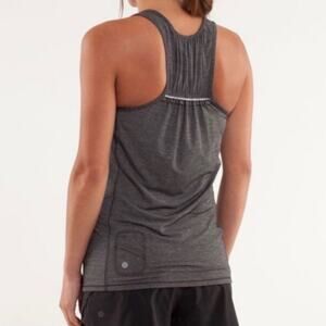 Lululemon Silver Bullet Sleeveless Tech Tank.